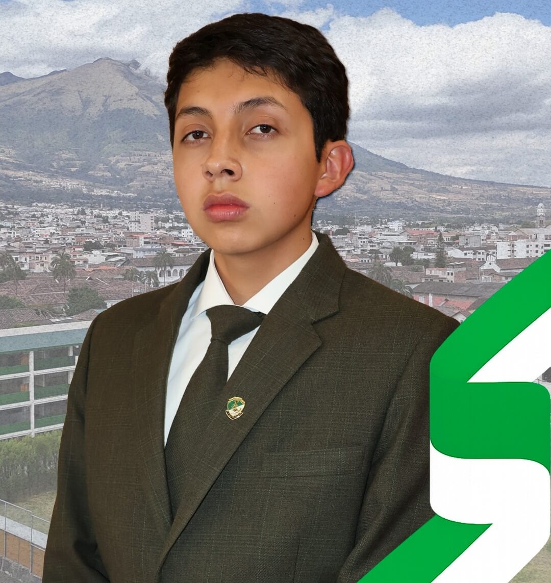 Portaestandarte de la Unidad Educativa