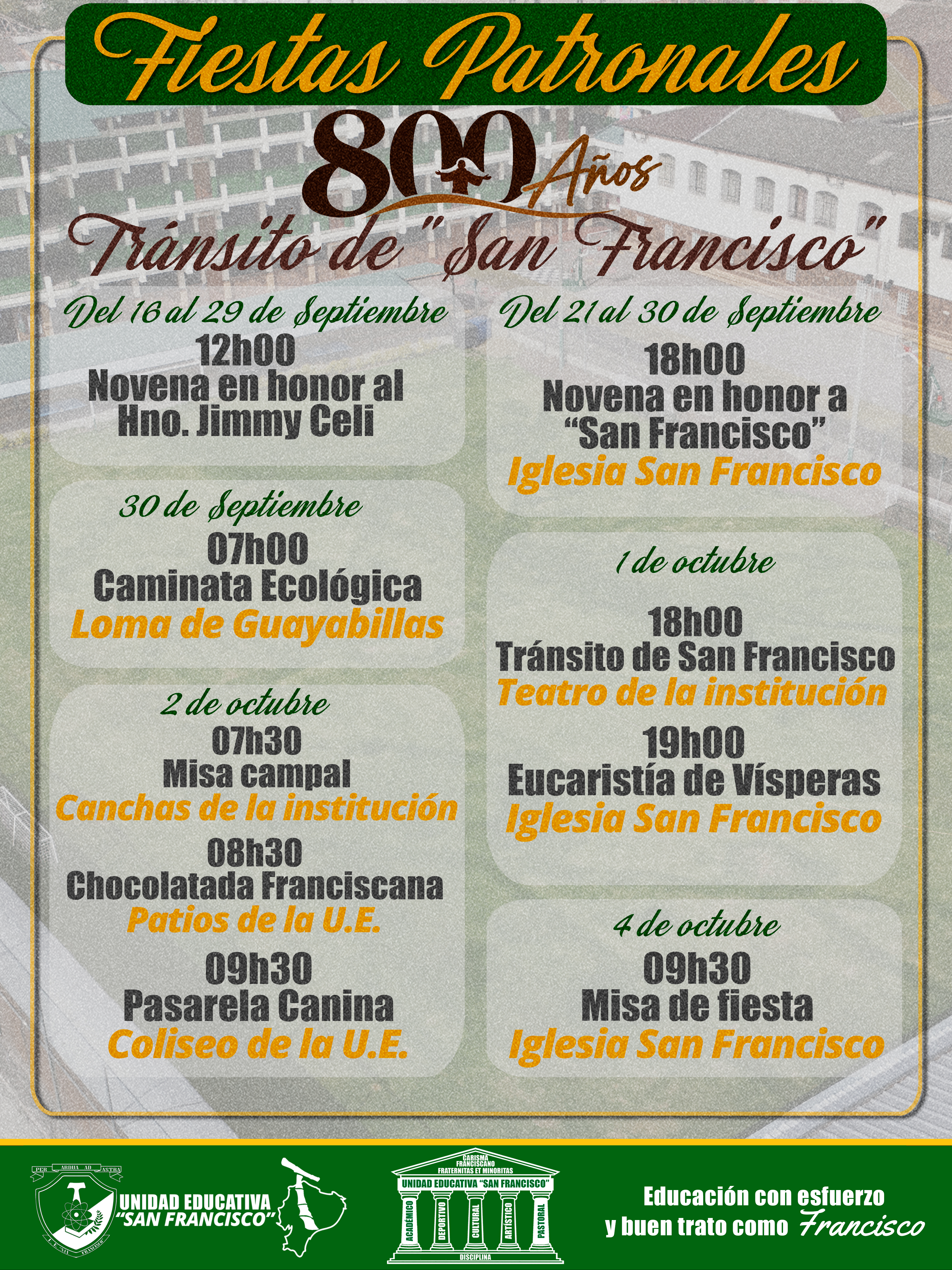 Fiestas Patronales 2027